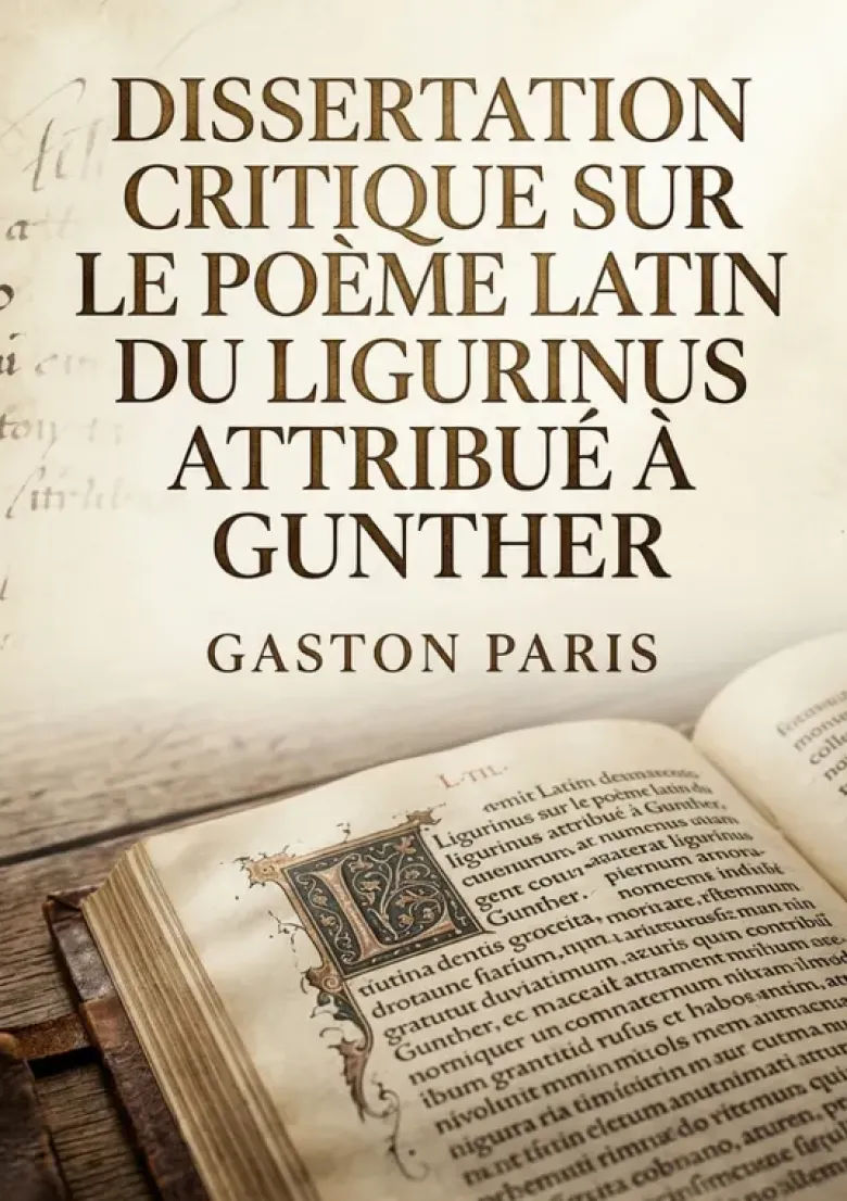Dissertation critique sur le poème latin du Ligurinus attribué à Gunther