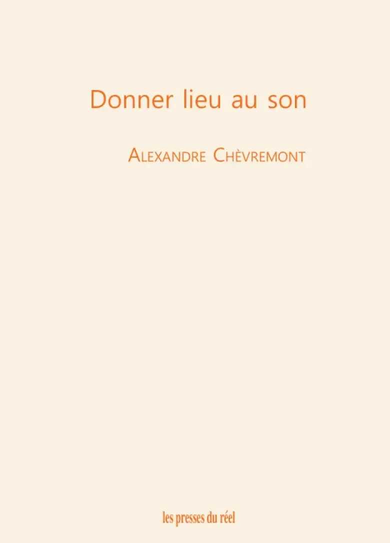 Donner lieu au son
