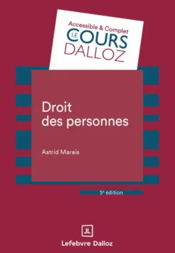 Droit des personnes. 5e éd.