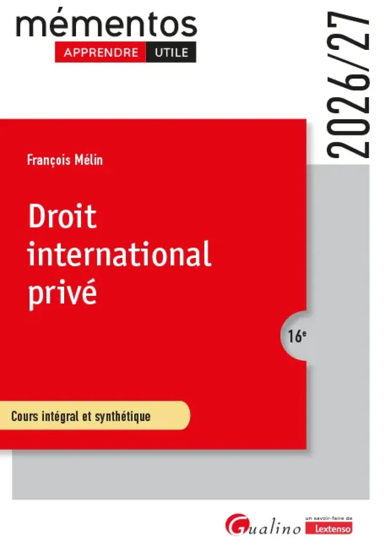 Droit international privé