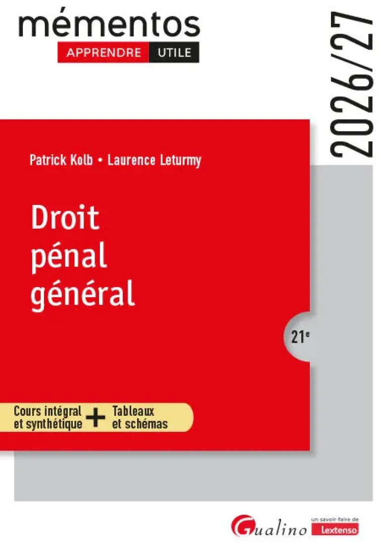 Droit pénal général