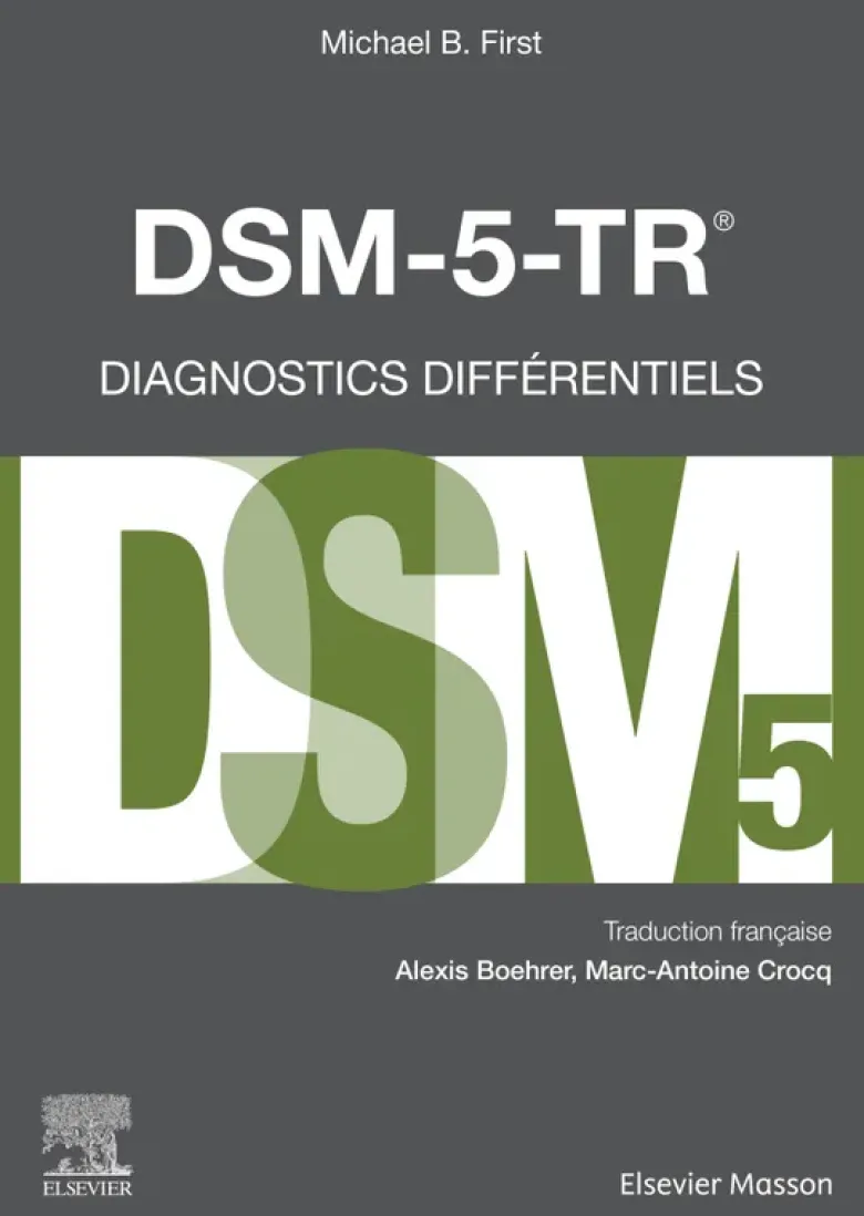 DSM-5-TR - Diagnostics différentiels