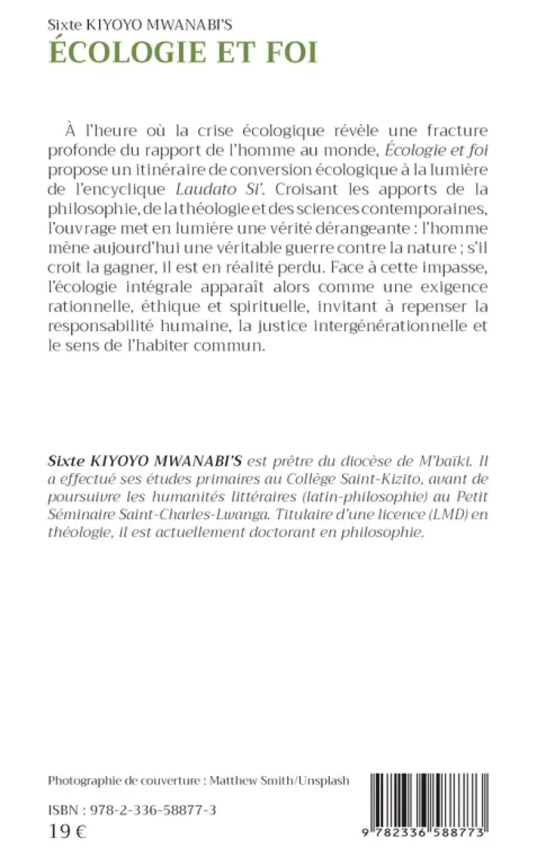 Ecologie et foi