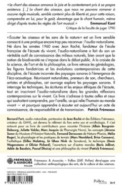 Ecouter les oiseaux et les sons de la nature