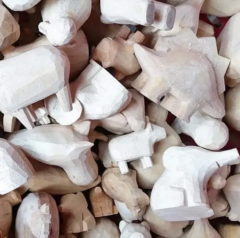 Figurine en bois - Elephant