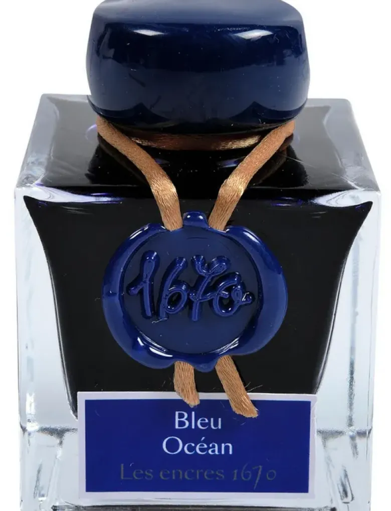 Flacon d'encre 50ml Bleu océan