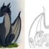Fourth Wing: The Official Coloring Book