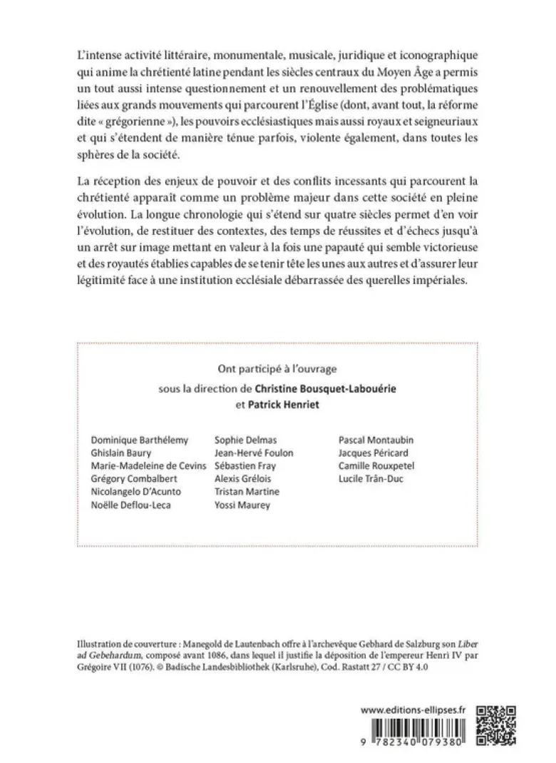 Église, société et pouvoir dans la chrétienté latine (910-1274)