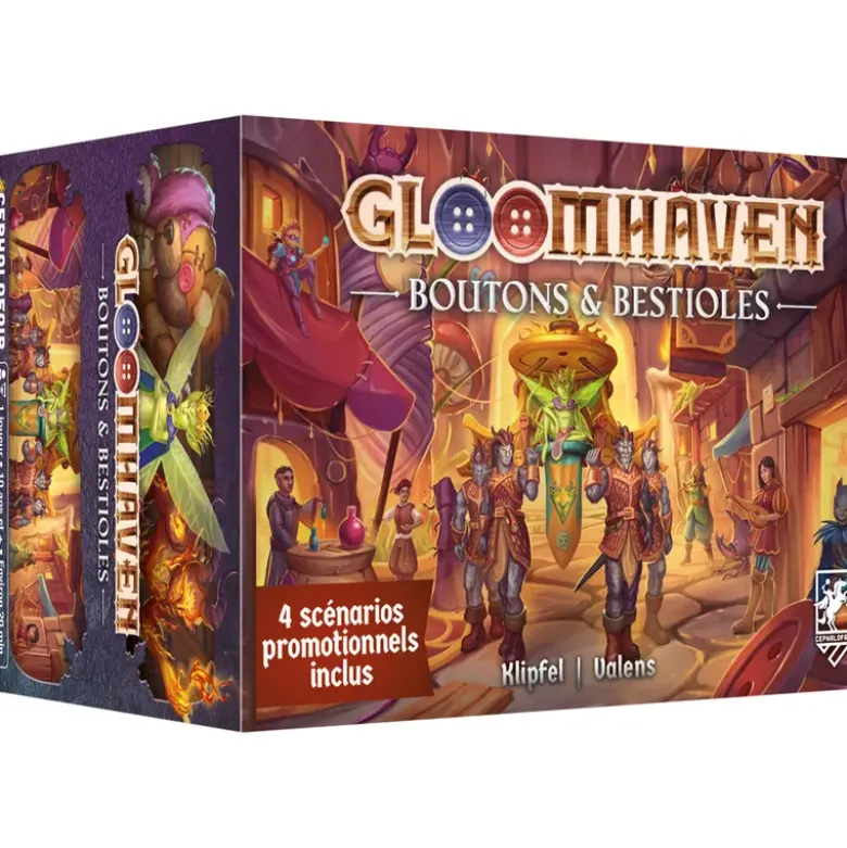 Gloomhaven - Boutons & Bestioles