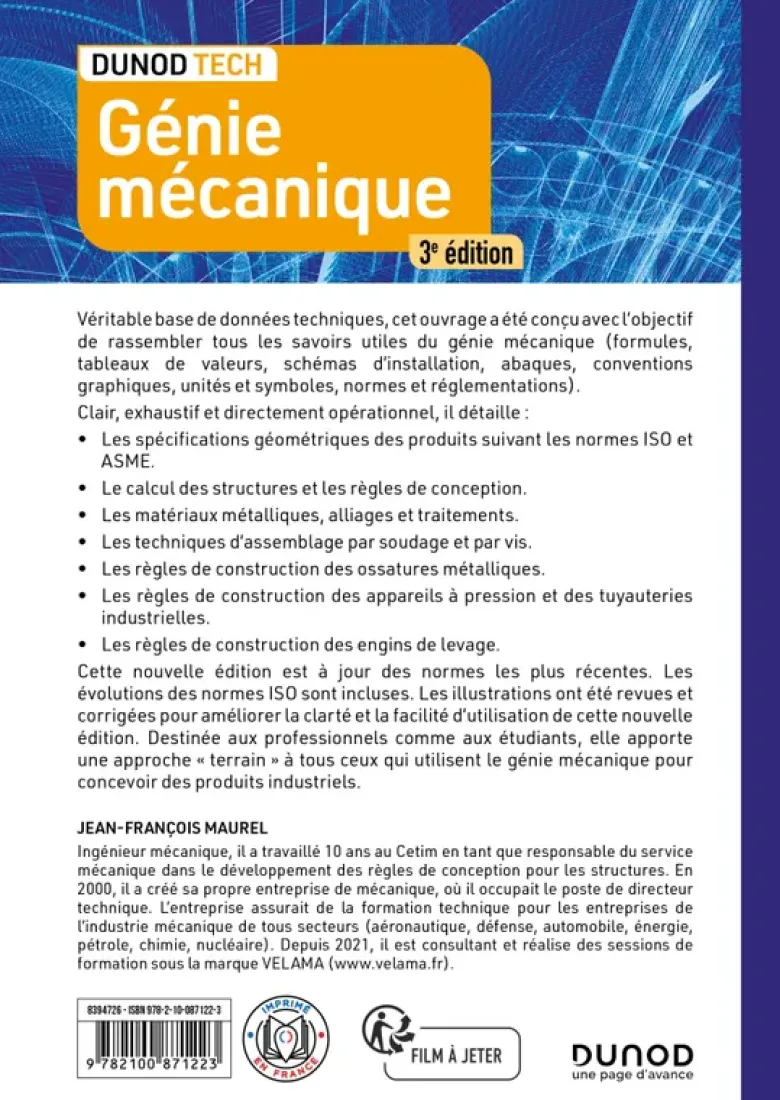 Génie mécanique - 3e éd.