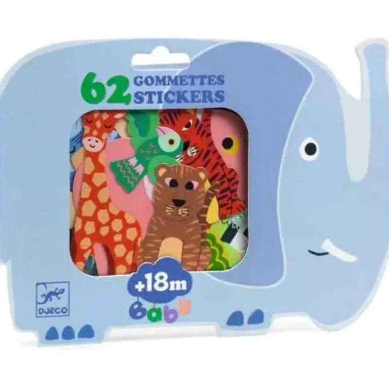 Gommettes - Animaux de la savane