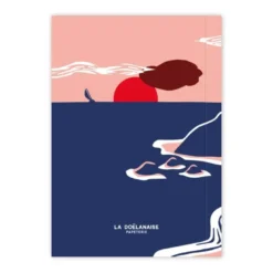 Grand carnet Plage - pages blanches