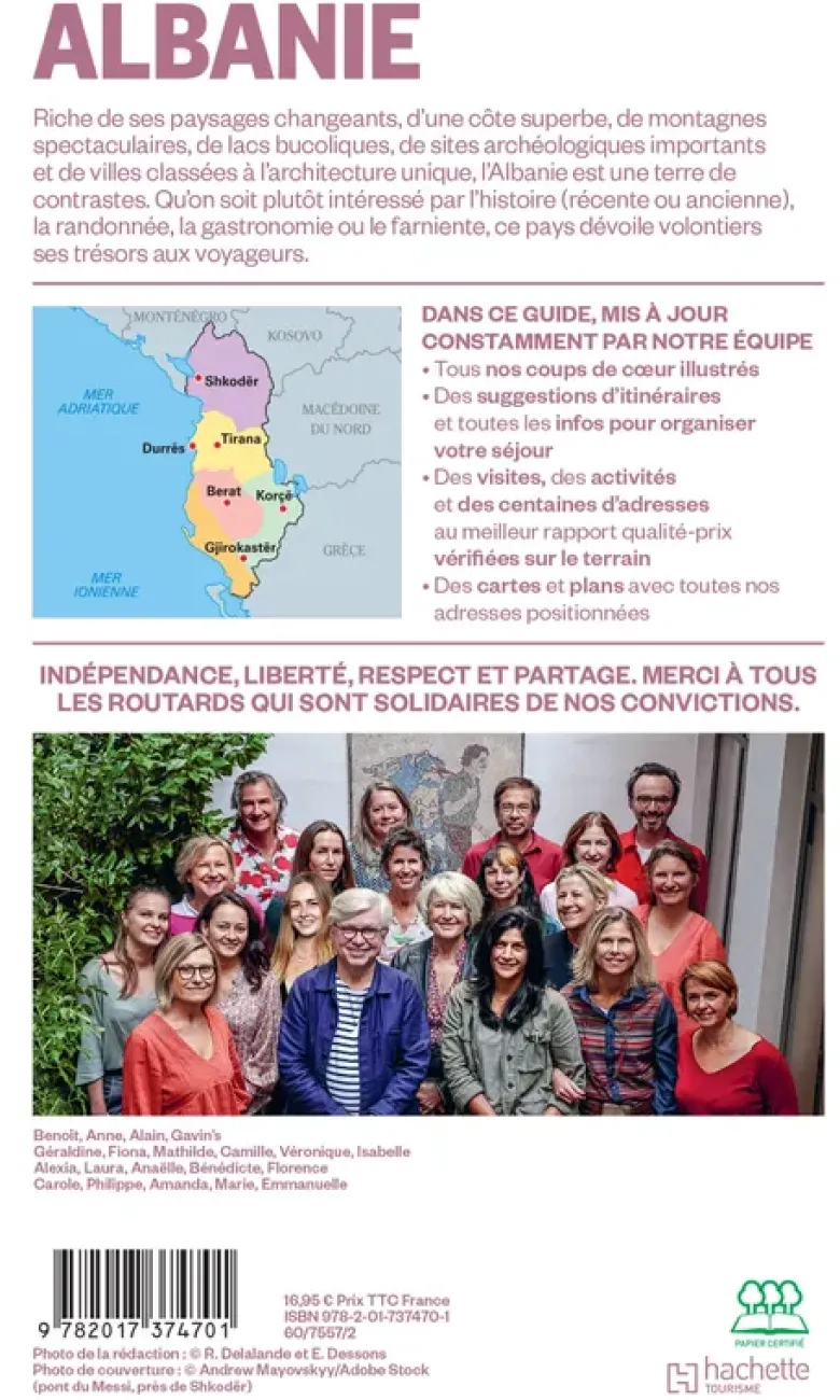 Guide du Routard Albanie 2026/27