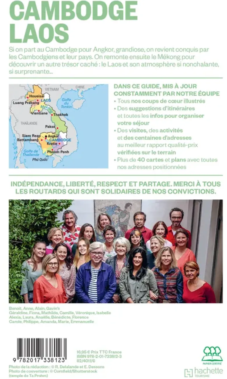 Guide du Routard Cambodge, Laos 2026/27