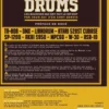 Here come the drums