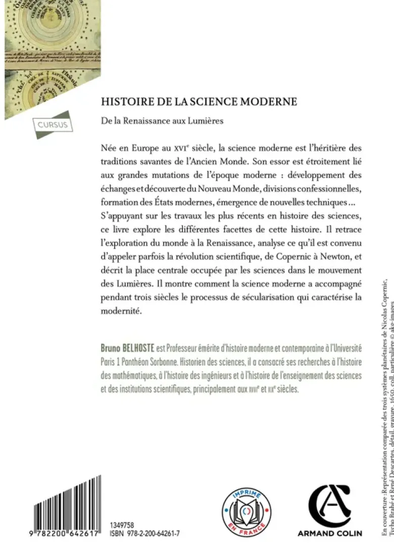 Histoire de la science moderne - 2e éd.