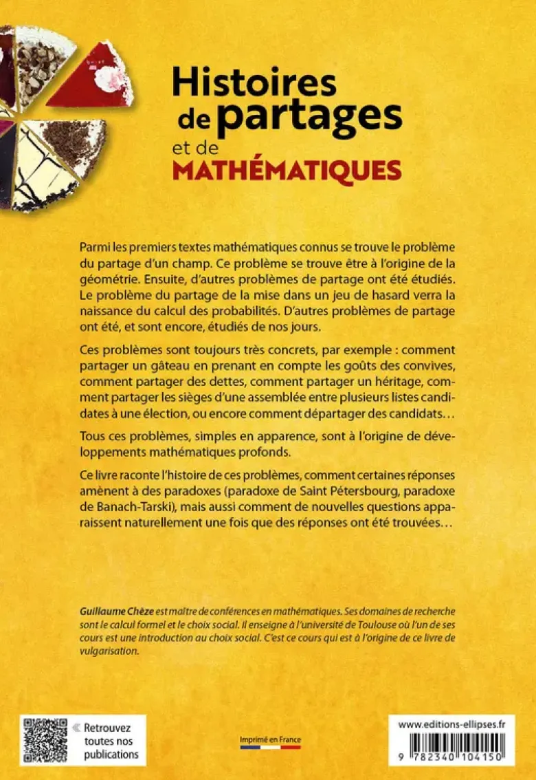 Histoires de partages et de mathématiques
