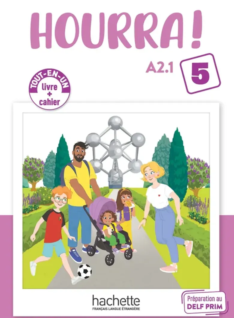Hourra ! - Livre + Cahier (Niveau 5) (A2.1)