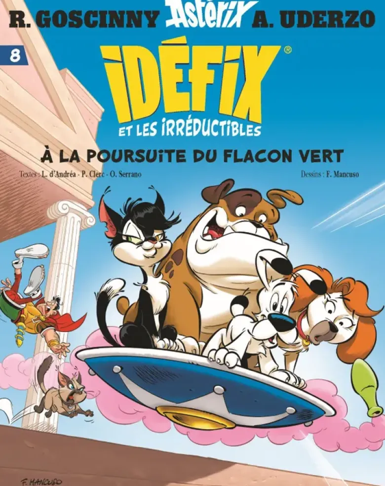 Idéfix et les Irréductibles Tome 8 - A la poursuite du flacon vert