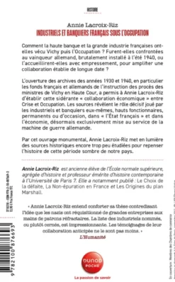 Industriels et banquiers français sous l'Occupation