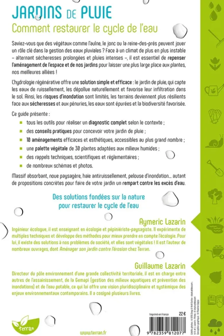 Jardins de pluie – Comment restaurer le cycle de l’eau