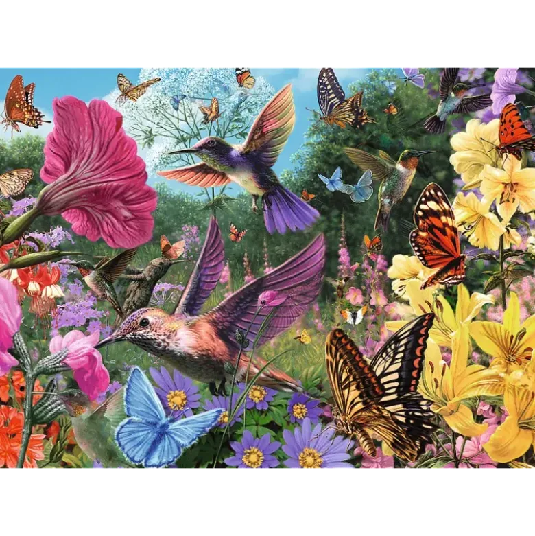 Jardins des colibris Puzzle 1000 Pièces