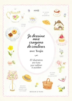 Je dessine aux crayons de couleur avec Yeojin