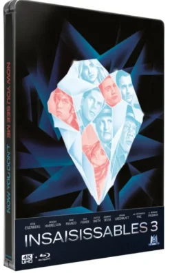 4KSB / Insaisissables 3 (Édition Limitée) - Steelbook 4K UHD + Blu-ray / Fleischer, / Eisenberg,