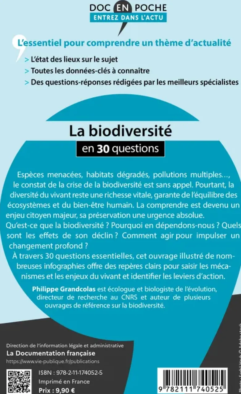 La biodiversité en 30 questions