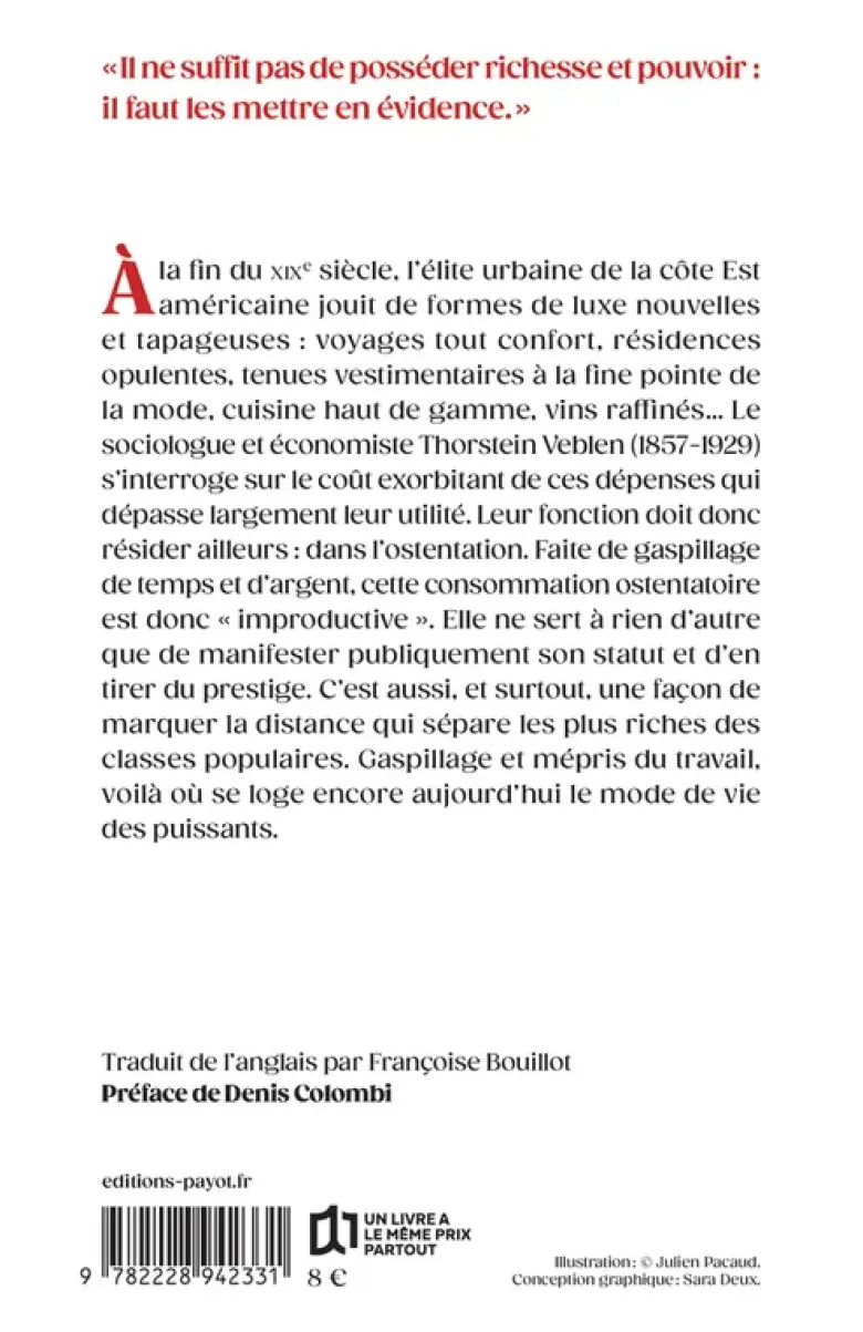 La consommation ostentatoire
