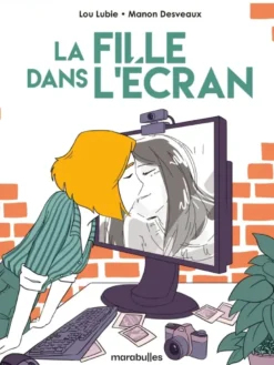 La fille dans l'écran