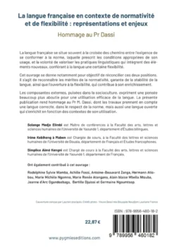 La langue française en contexte de normativité et de flexibilité : représentations et enjeux