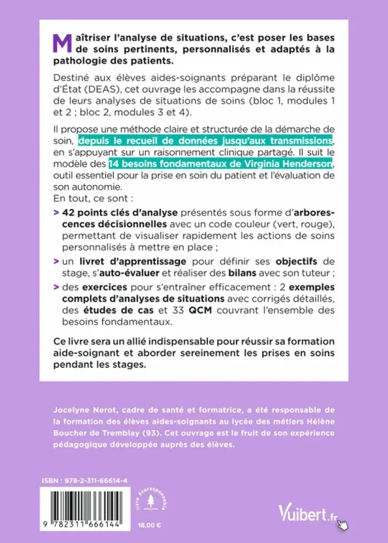 L'analyse de situations de l'aide-soignant : la méthodologie - IFAS