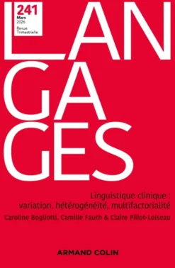 Langages Nº 241 1/2026