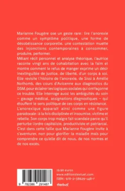L'anorexie, pathologie du capitalisme?