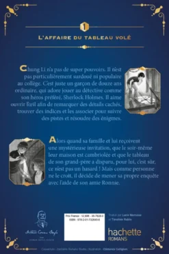 L'Apprenti Sherlock - tome 1 - L'affaire du tableau volé