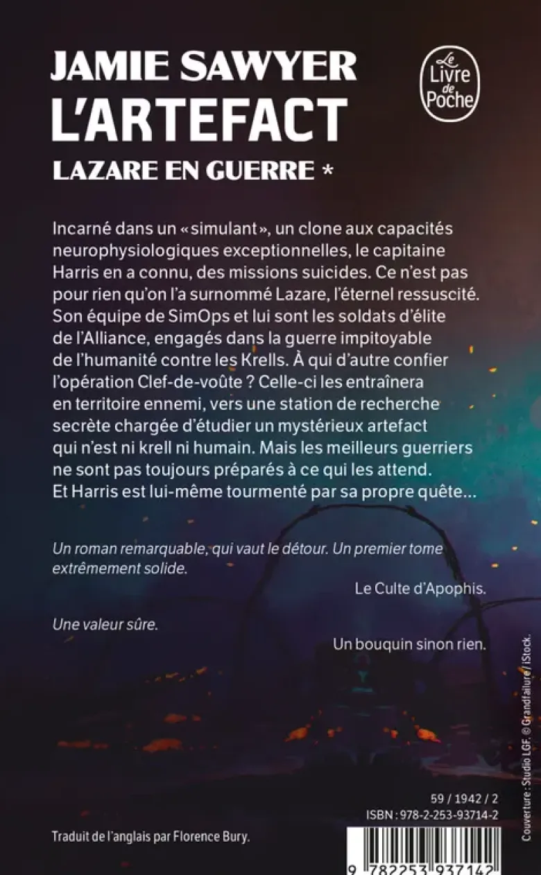 L'artefact (Lazare en guerre, Tome 1)