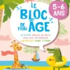 Le bloc de mon âge (5-6 ans) - (Girafe et Croco) - Activités, Grilles de mots, Jeux des différences, Labyrinthes, Point à point