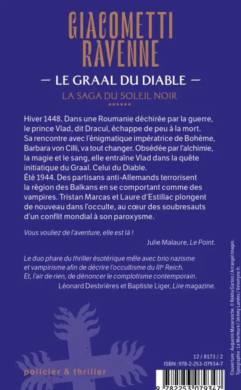 Le Graal du diable (La Saga du Soleil Noir, Tome 6)