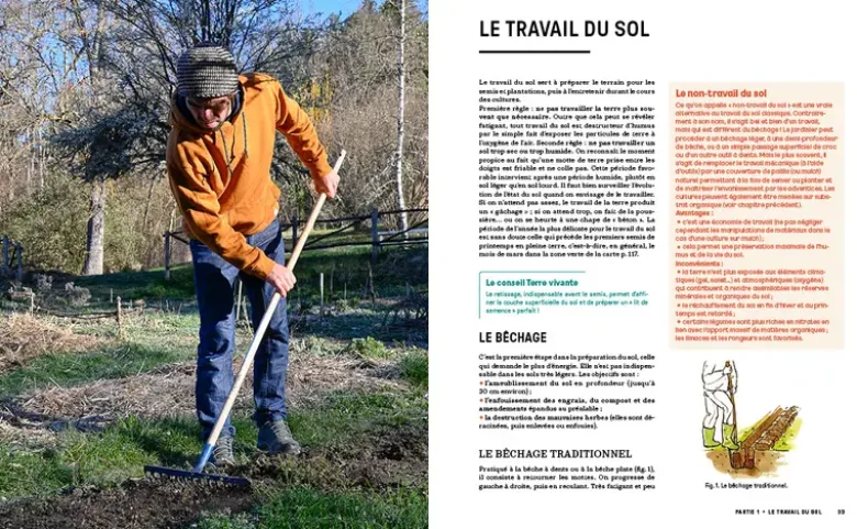 Le guide Terre vivante du potager bio