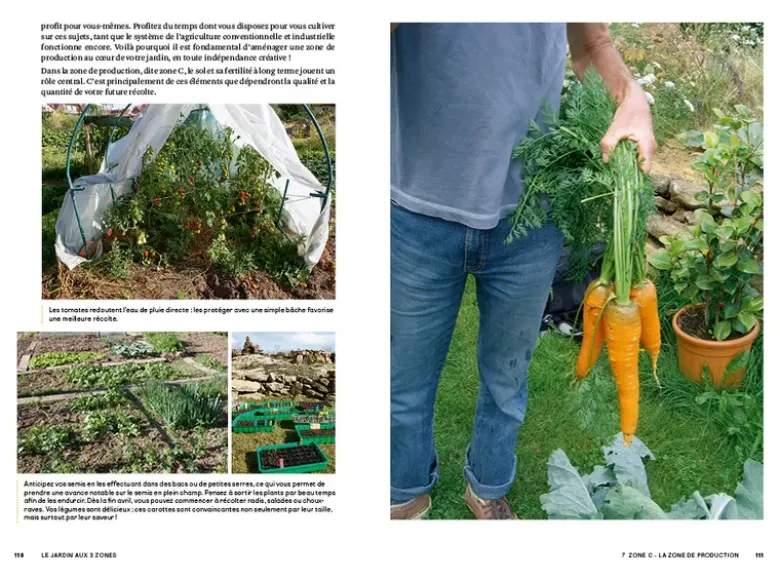 Le jardin aux 3 zones