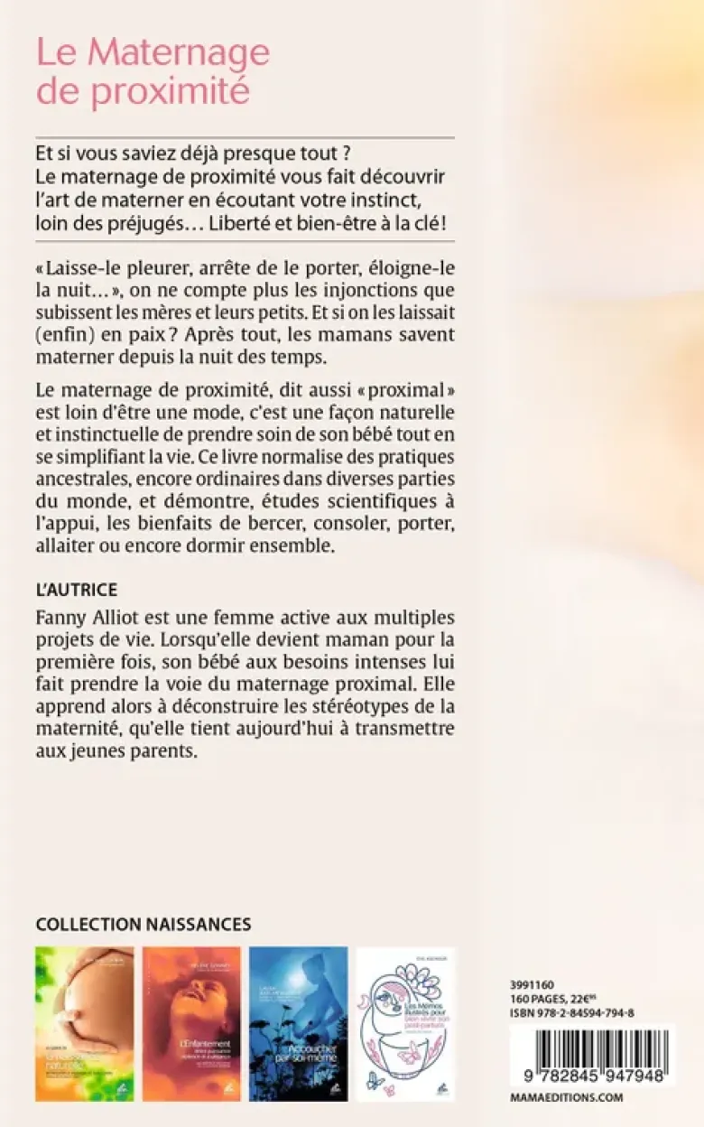 Le Maternage de proximité
