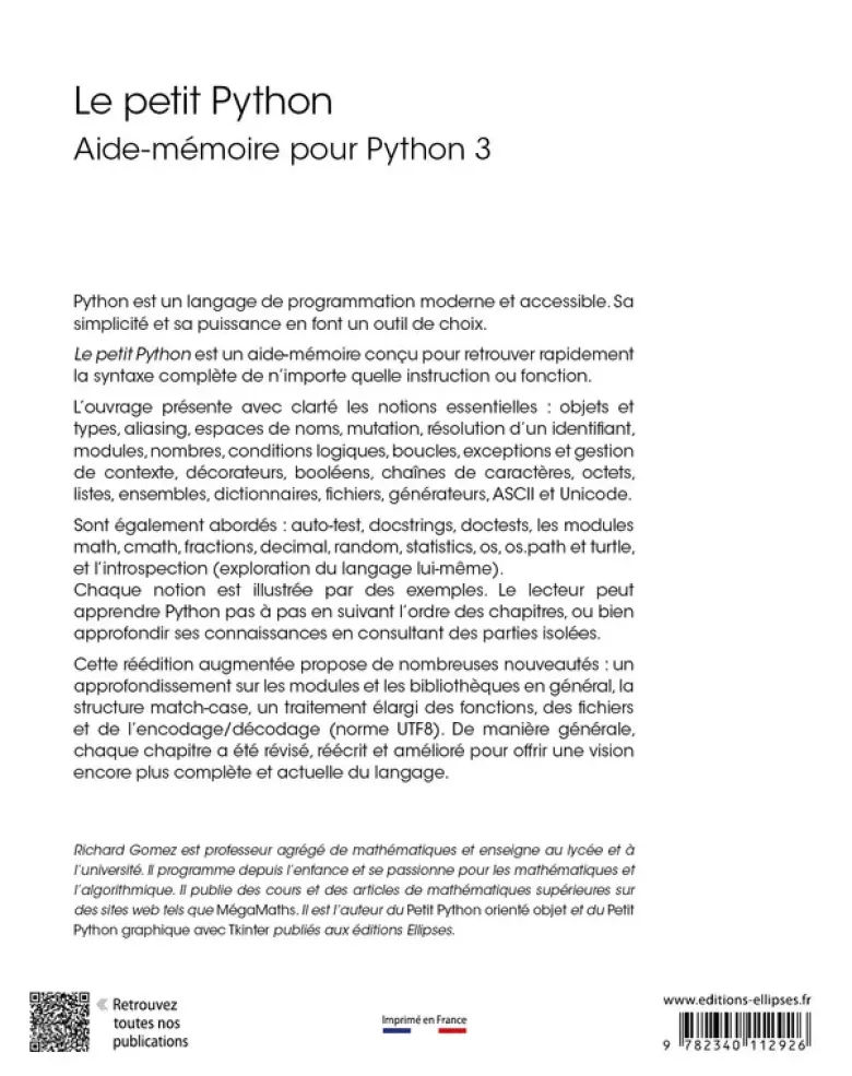Le petit Python