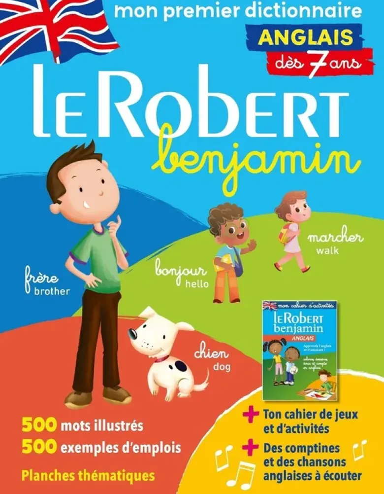 Le Robert Benjamin Anglais - Dès 7 ans - CP-CE