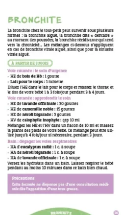 Les antisèches de Terre vivante : Aromathérapie pour les petits
