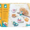 Les Ateliers Bijoux - 6 Barettes Animaux Pailletees