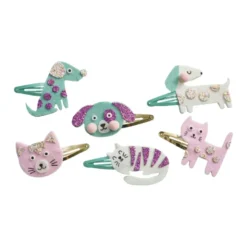 Les Ateliers Bijoux - 6 Barrettes à créer Little Pets