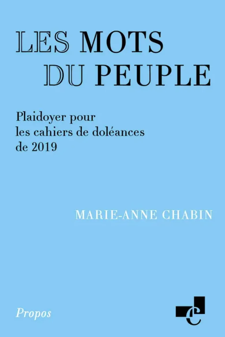 Les mots du peuple