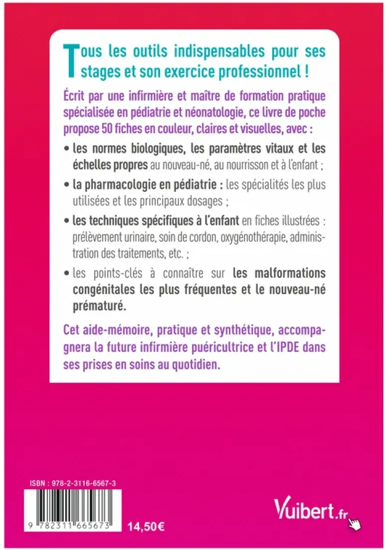 Les 50 outils indispensables de l'infirmière puéricultrice