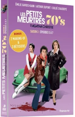 Les Petits meurtres d'Agatha Christie 70's - Saison 3 - Épisodes 5 à 7 (Édition Limitée) - DVD (2021